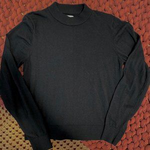 Black Merino Wool Sweater from Frank & Oak